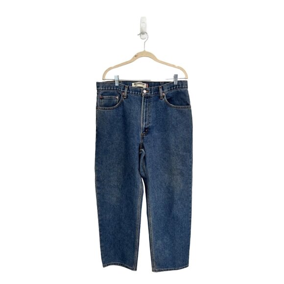 Levi's 550 relaxed fit jeans men baggy medium wash‎ made in mexico 38x29 - Picture 1 of 5